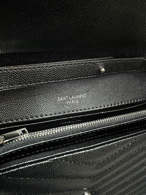 Saint Laurent Negra Piel