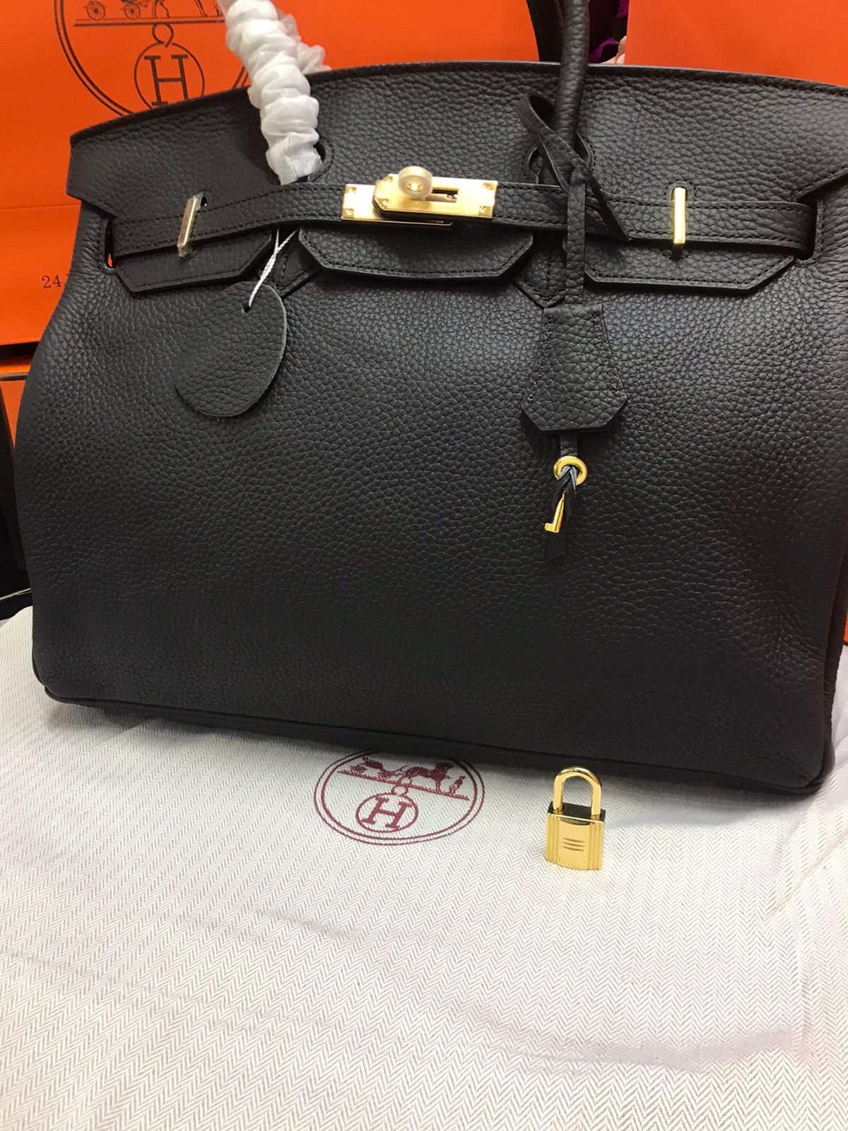 Hermes Birkin Negra Piel