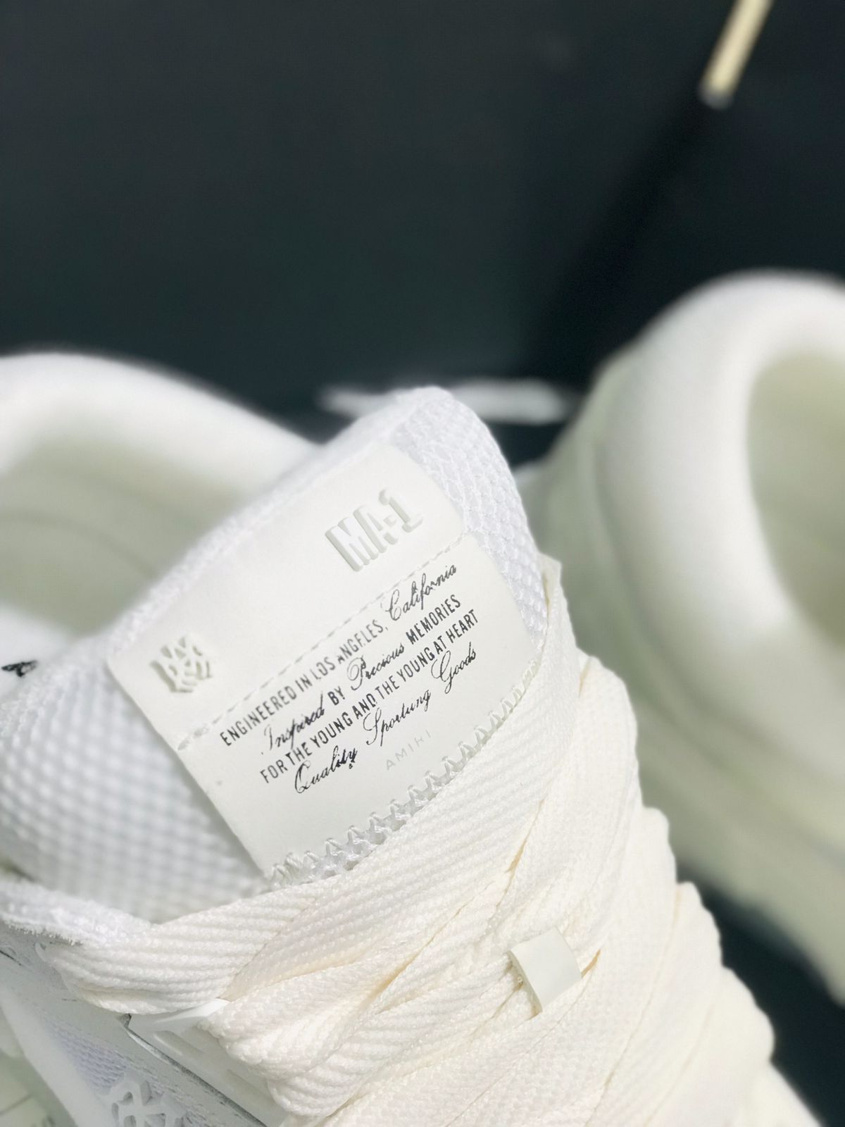 AMIRI Tenis blanco Caballero