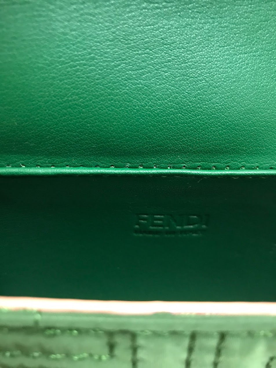 Fendi Verde con Rosa Piel