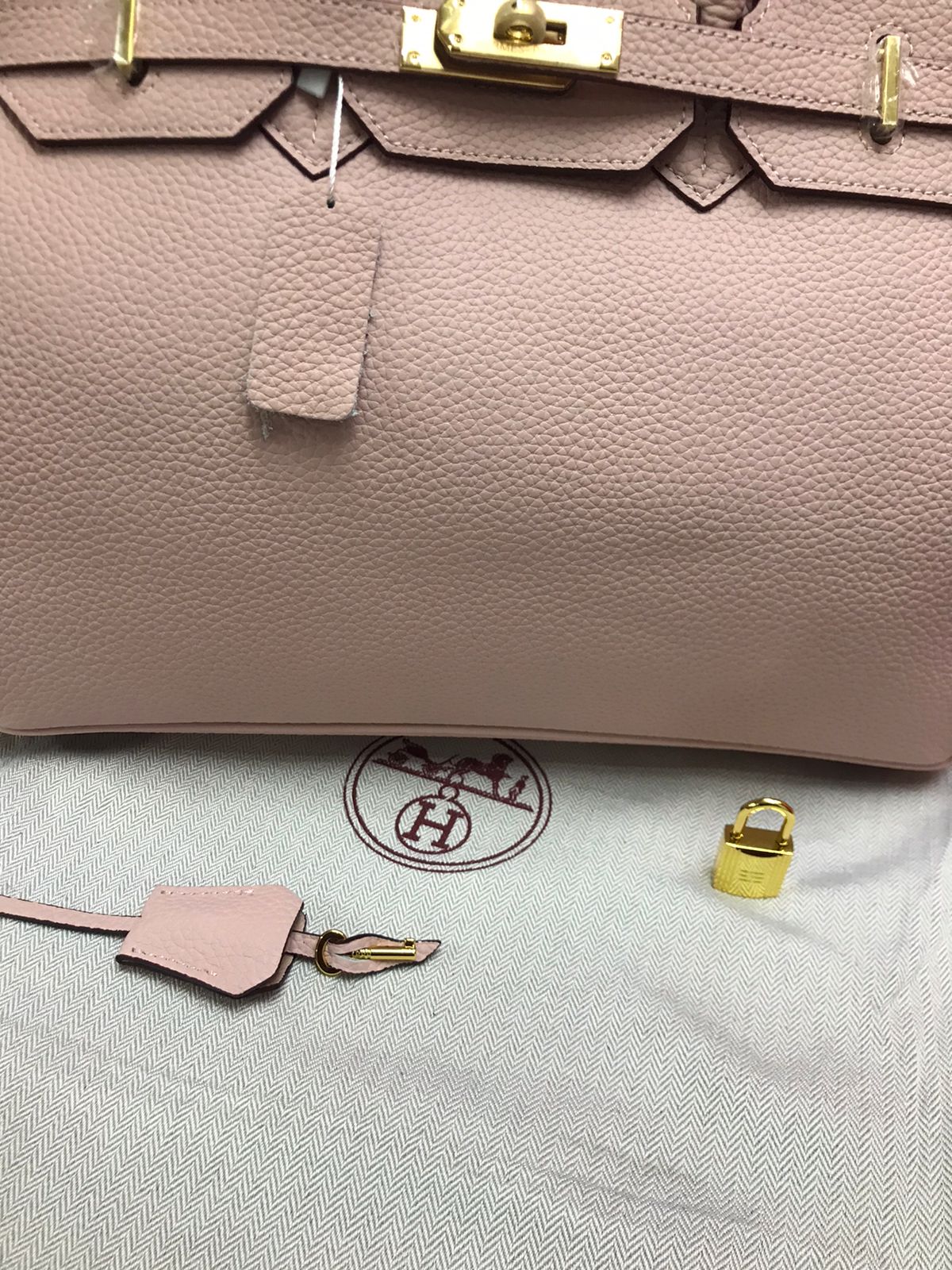 Hermes Birkin Rosa Piel