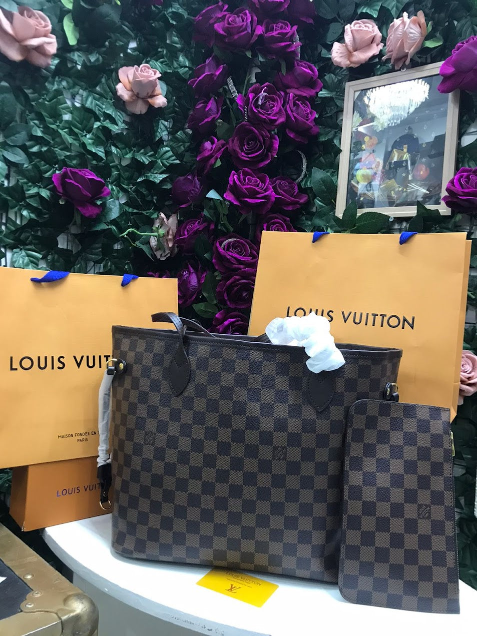 Louis Vuitton Cafe Marmoleado Piel