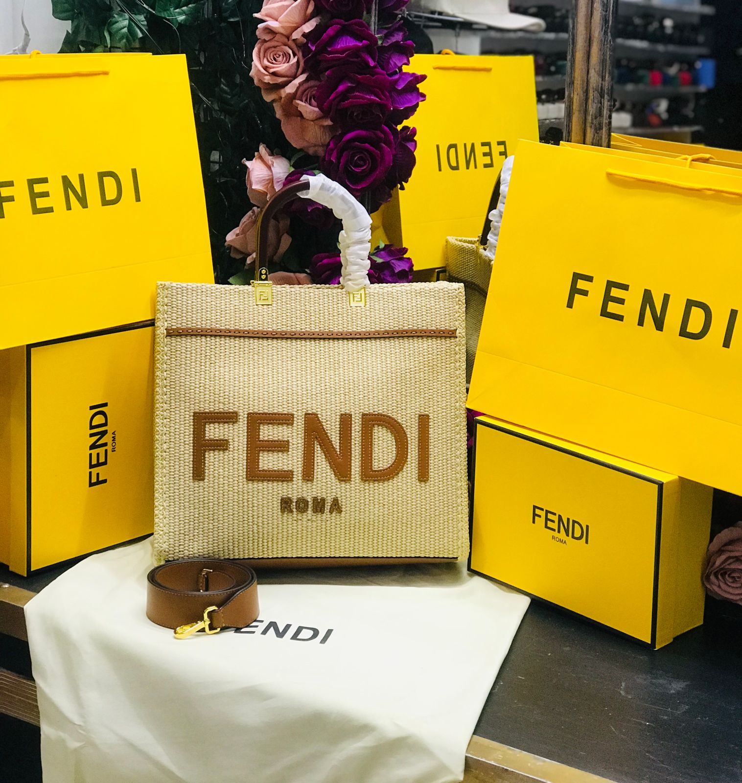 Fendi Textil Natural