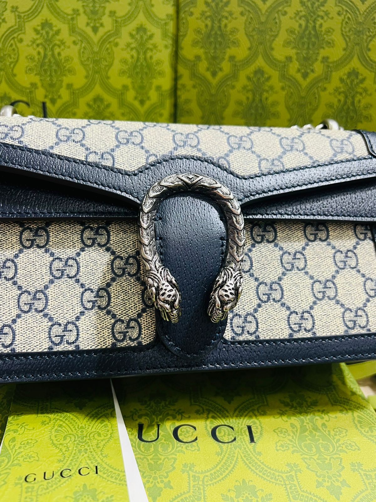 Gucci Negro Piel