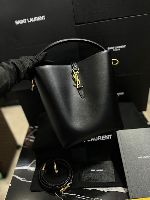 Saint Laurent Negra Piel