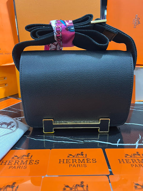 Hermes Negro Piel