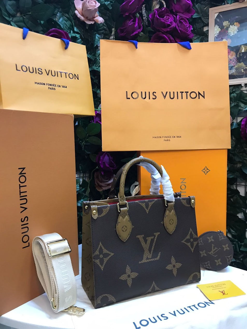 Louis Vuitton Cafe Piel