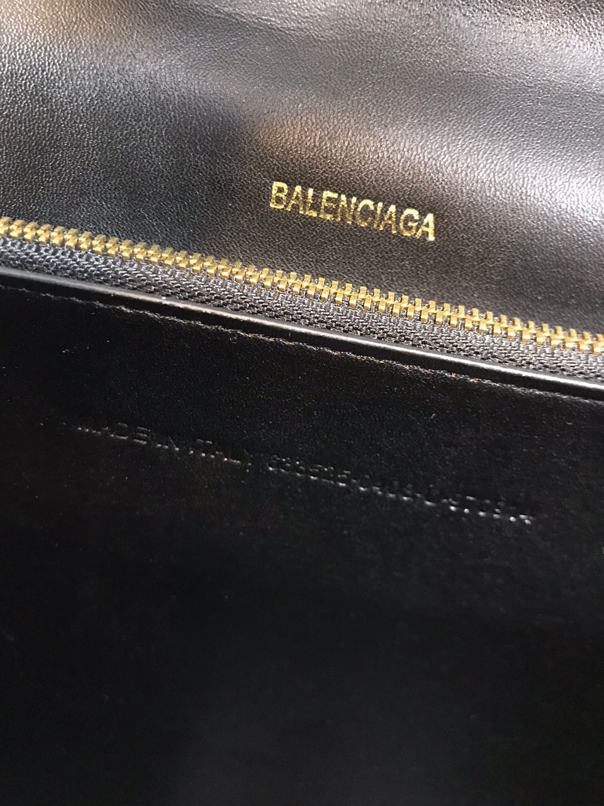 Balenciaga Negro Piel