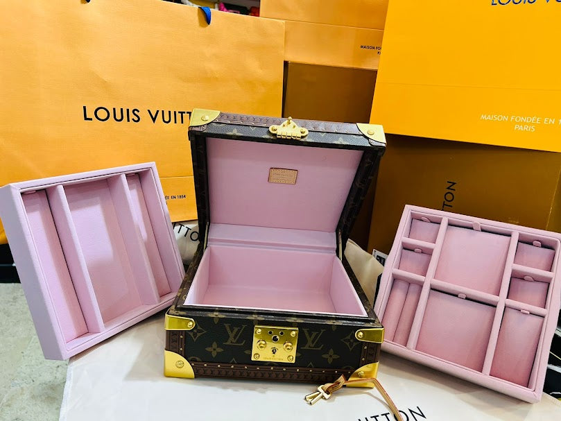 Louis Vuitton Baúl Alhajero de Piel