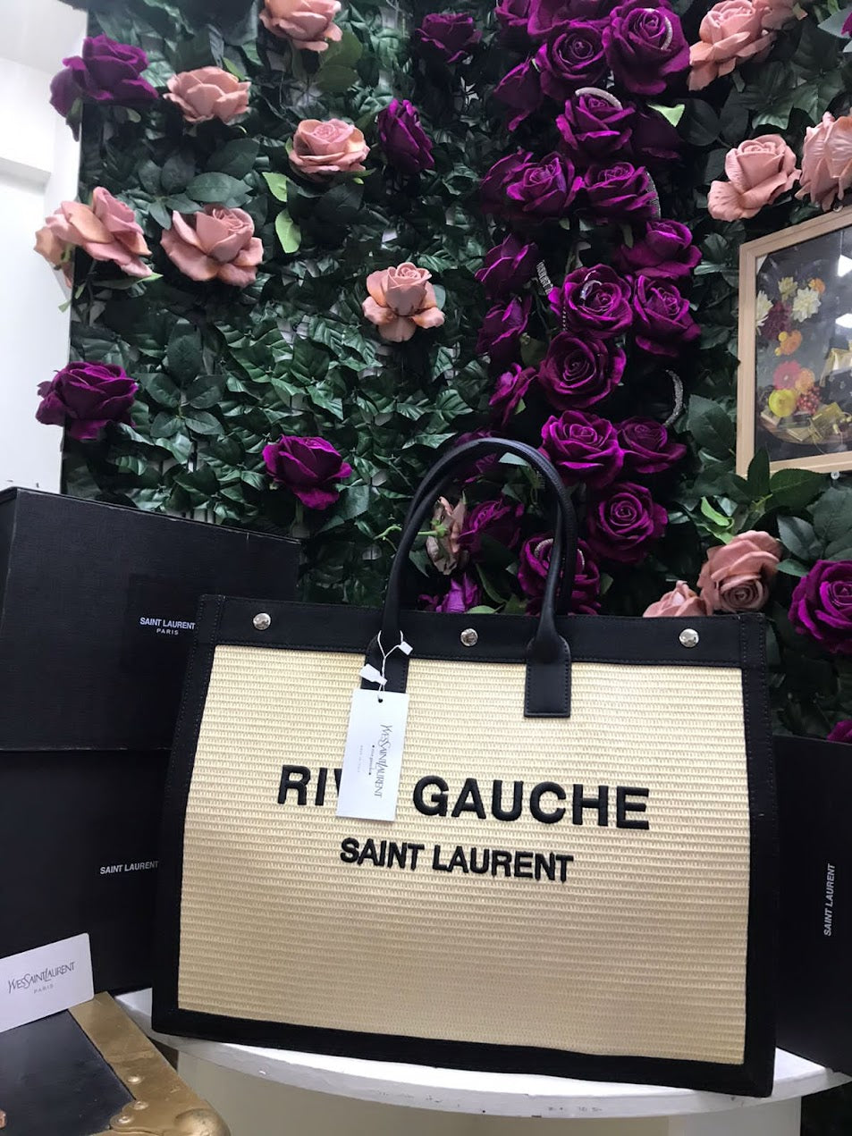 Saint Laurent Rive Gauche YSL Cafe Tela