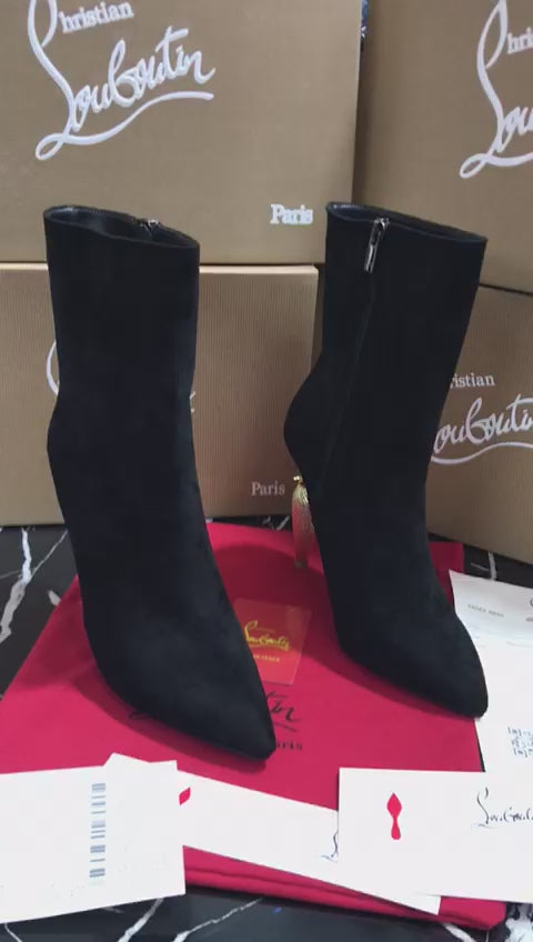 Louboutin botín negros