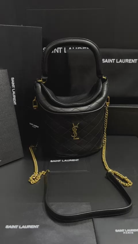 Saint Laurent Negra Piel