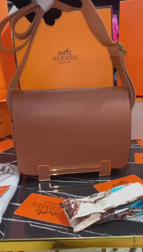 Hermes Café Piel