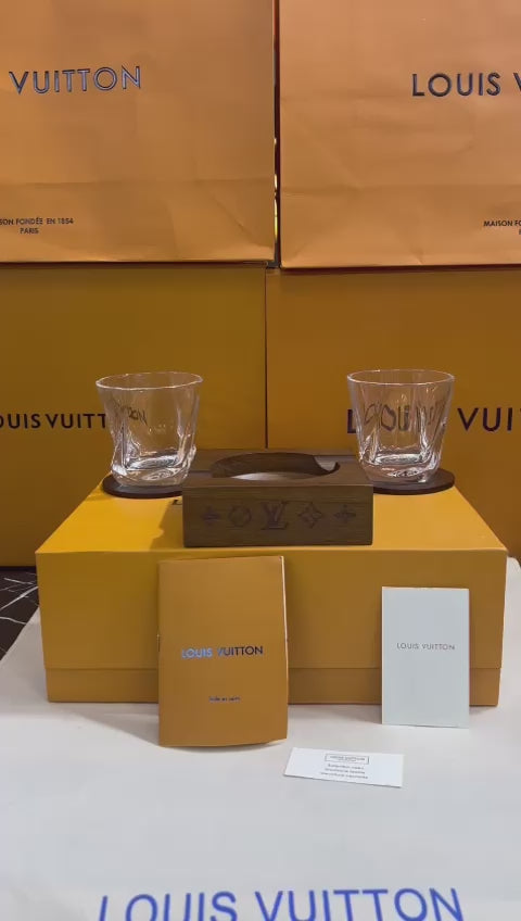 Louis Vuitton Vasos de Wiski con cenicero