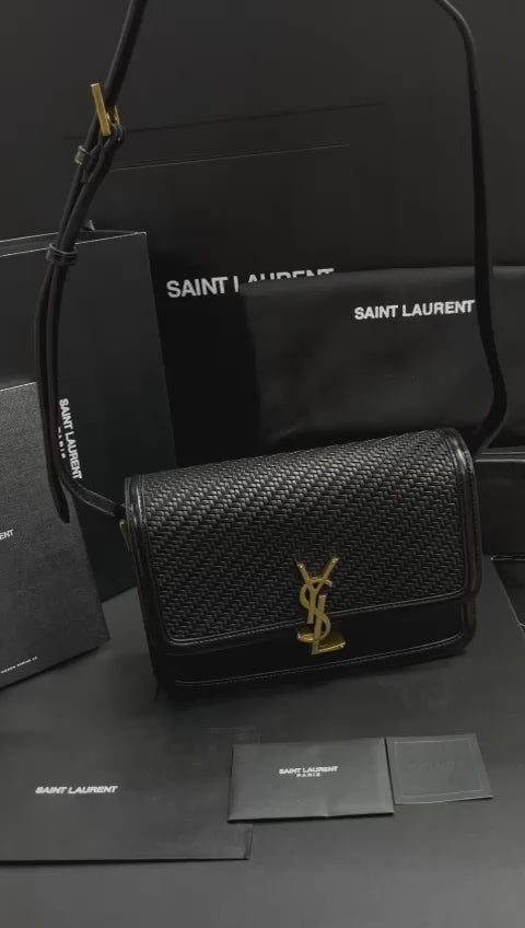 Saint Laurent Negra Piel