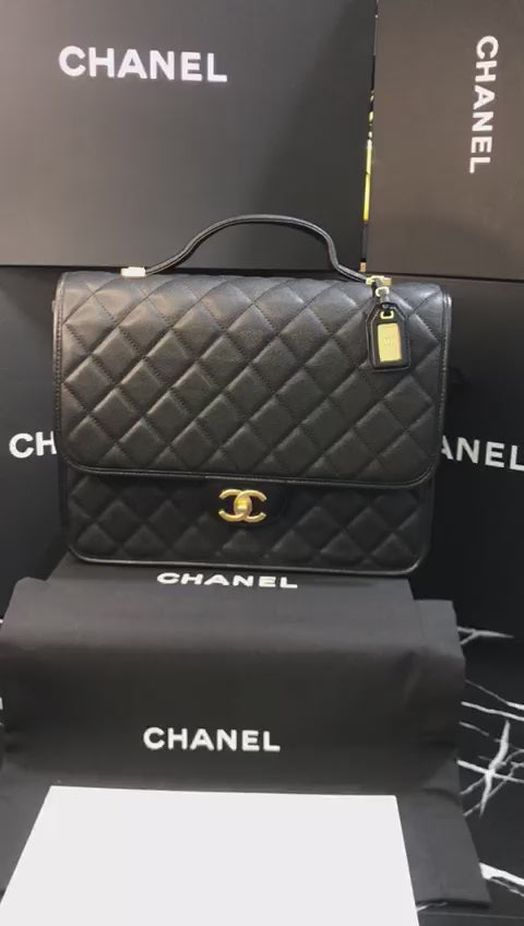 Chanel Negro Piel