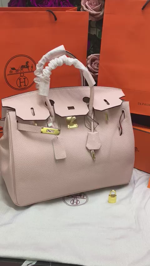 Hermes Birkin Rosa Piel