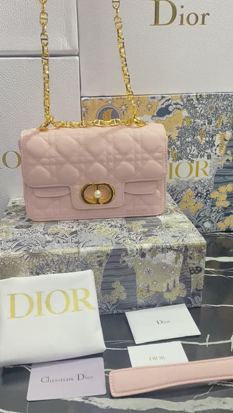 Christian Dior Bolso Mini Rosa Piel