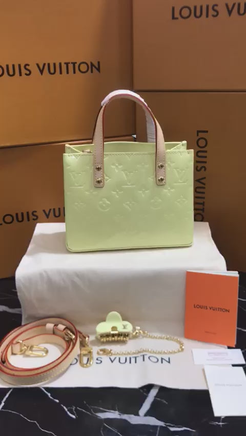 Louis Vuitton Verde Limón Piel Charol