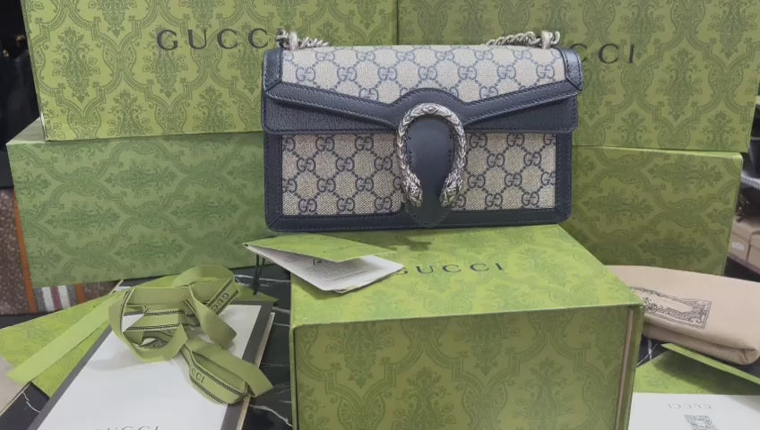 Gucci Negro Piel