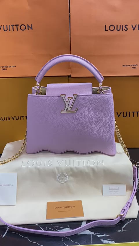 Louis Vuitton Lila Piel