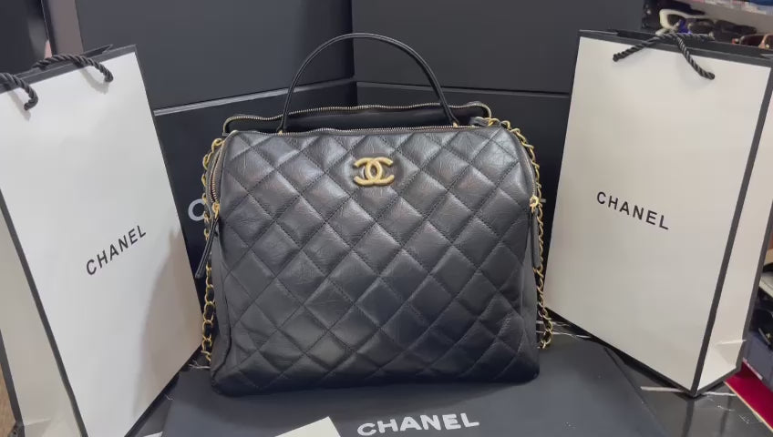 Chanel Negro Piel