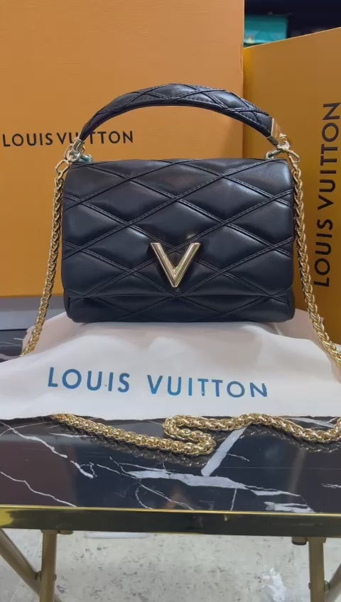 Louis Vuitton Negra Piel