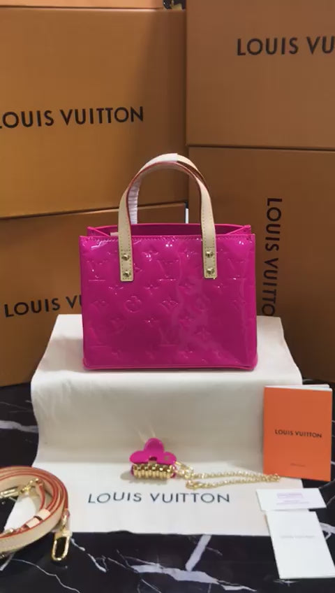 Louis Vuitton Rosa Piel con Charol