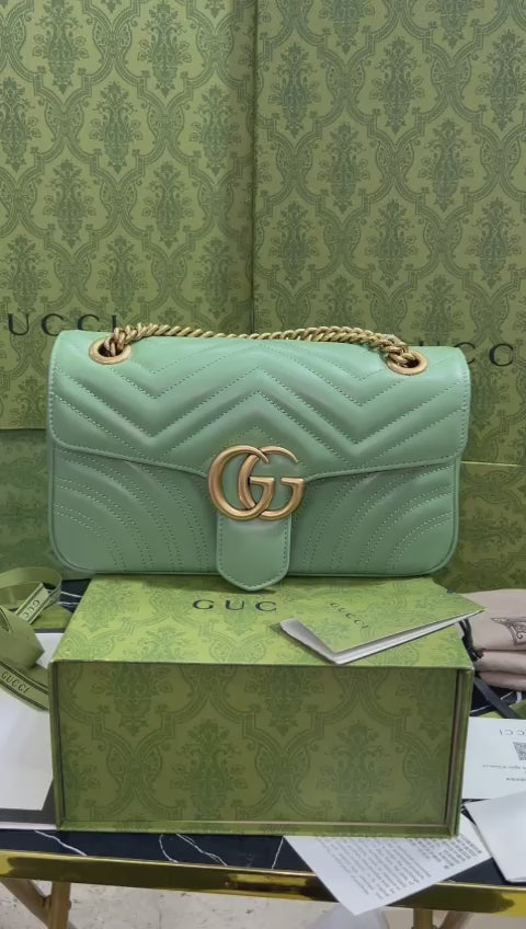 Gucci Verde Piel