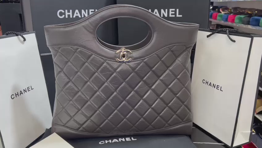 Chanel Negro Piel