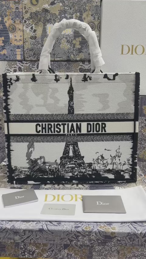 Christian Dior Bordada Tela