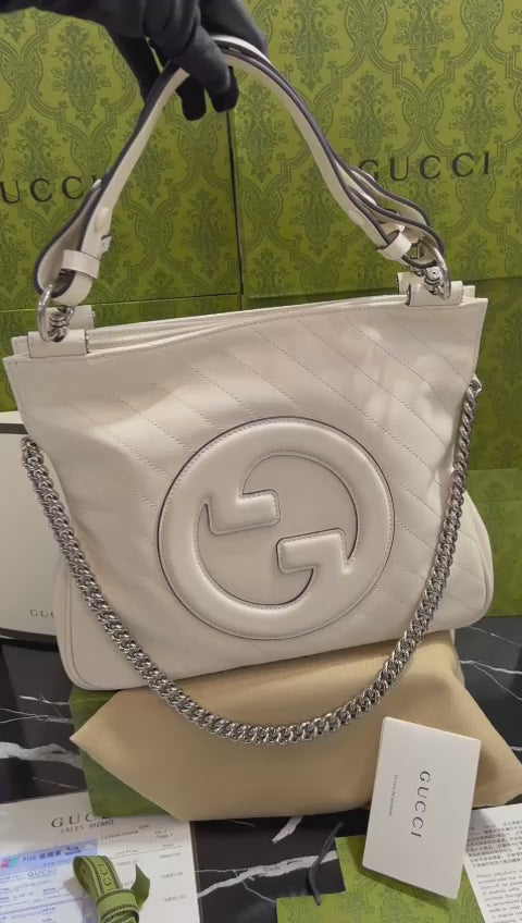 Gucci Blanco Piel