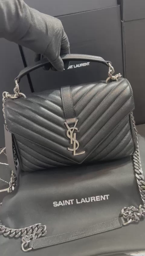 Saint Laurent Negra Piel