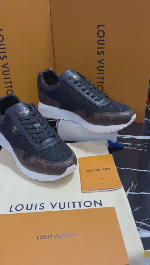 Louis Vuitton Tenis cafés Caballero