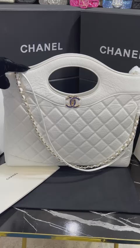 Chanel Blanca Piel