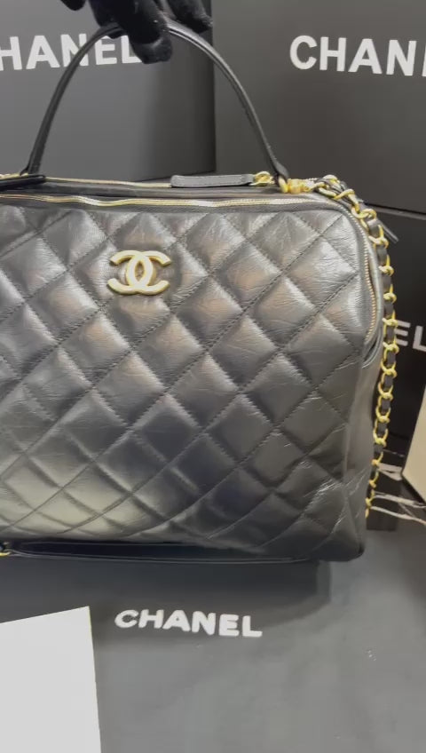 Chanel Negro Piel