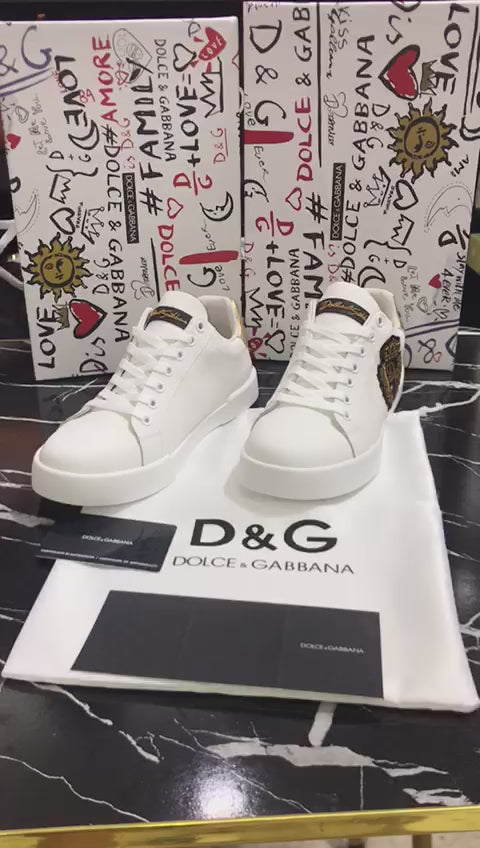 Dolce Gabana Tenis color blanco