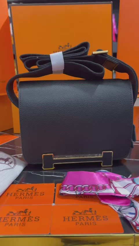 Hermes Negro Piel