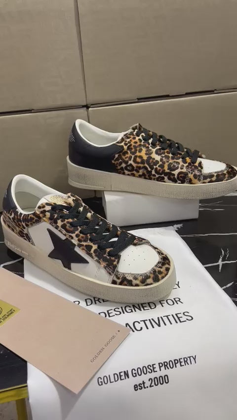 Golden Goose de leopardo Caballero