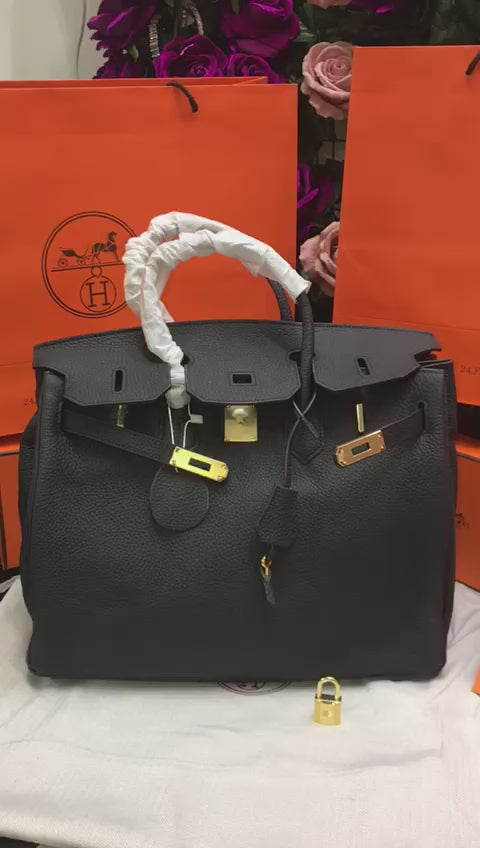 Hermes Birkin Negra Piel