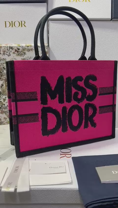 Cristian Dior bolso G5 bordada mediana