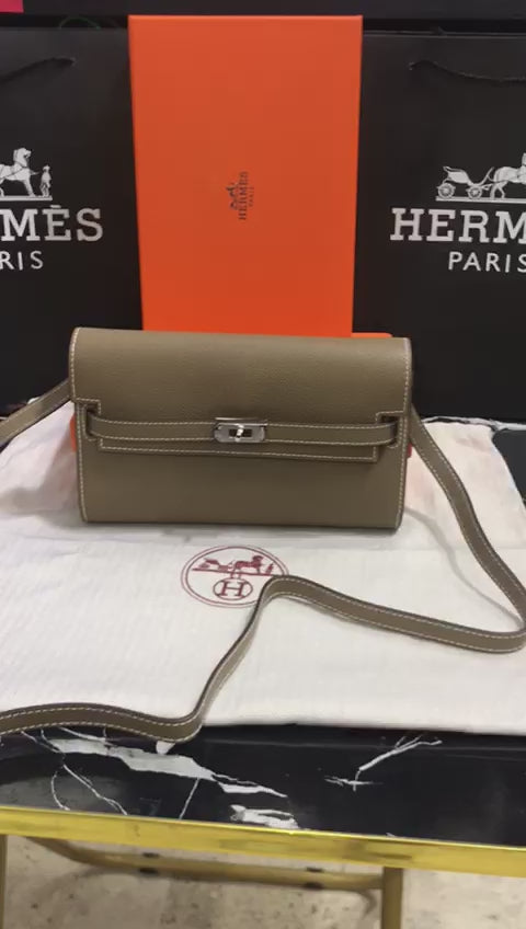 Hermes Verde Piel