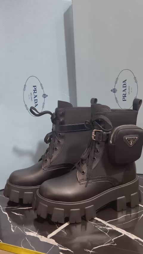 prada botin negros