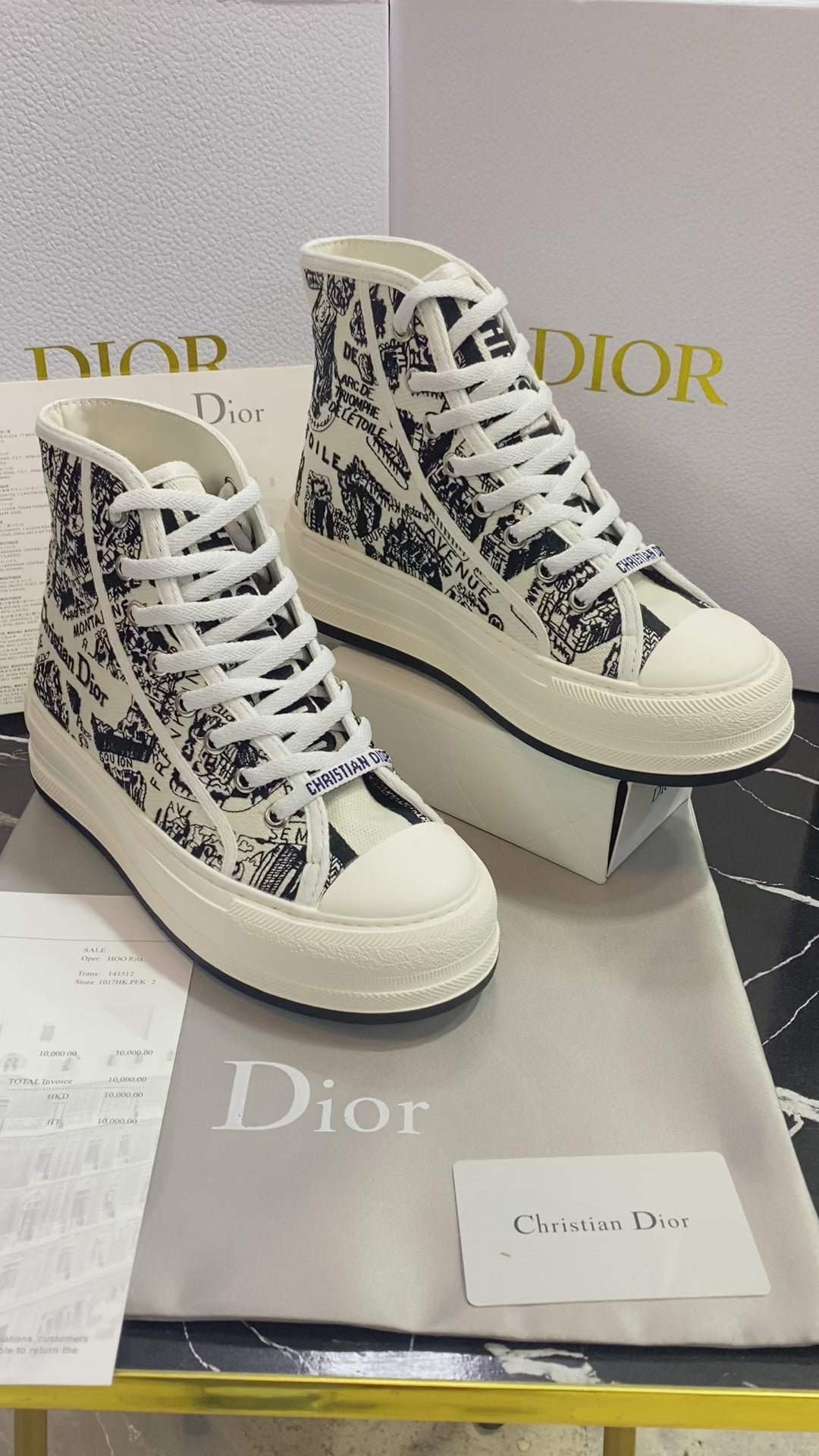 Christian Dior Tenis Botin