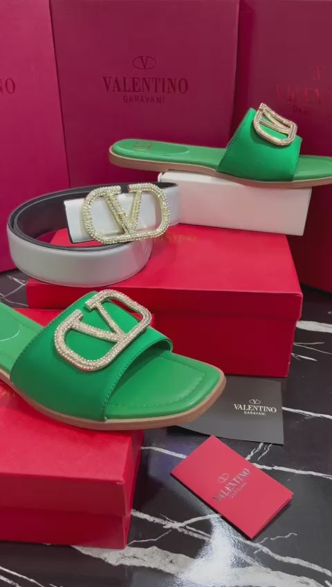 Valentino Sandalia color verde